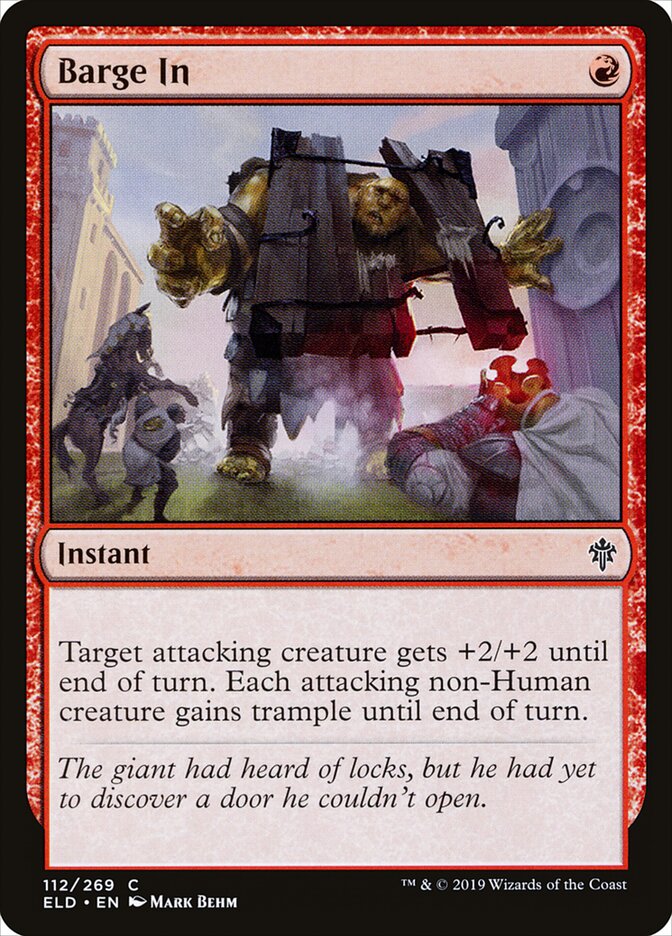 Barge In (112) - Throne of Eldraine (ELD)