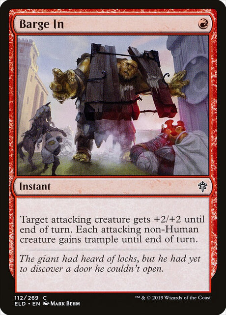 Barge In (112) - Throne of Eldraine (ELD)