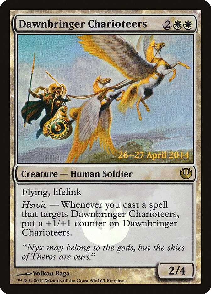 Dawnbringer Charioteers (6★) - Journey into Nyx Promos (PJOU)