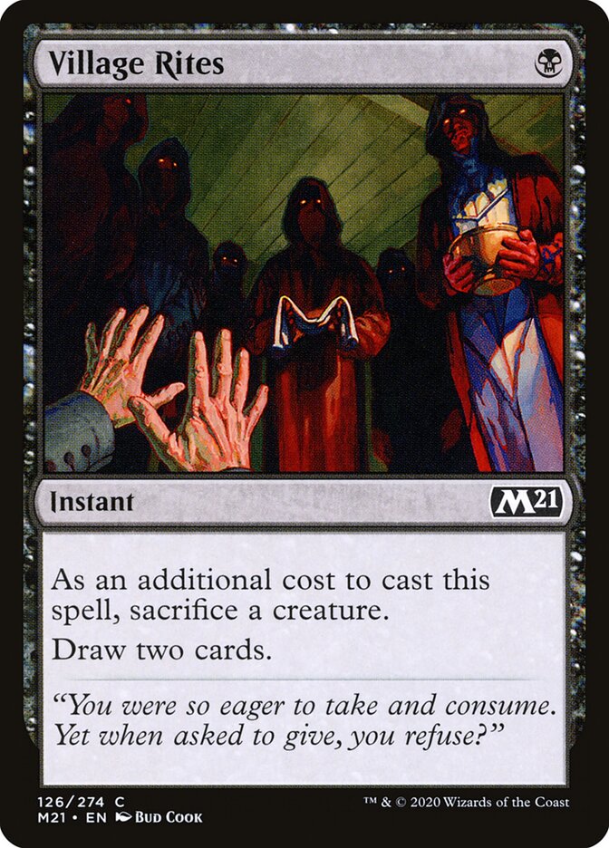 Village Rites (126) - Core Set 2021 (M21)