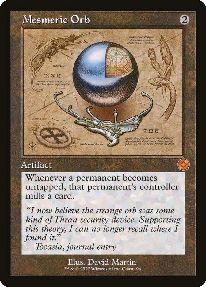 Mesmeric Orb (94) - The Brothers' War Retro Artifacts (BRR)