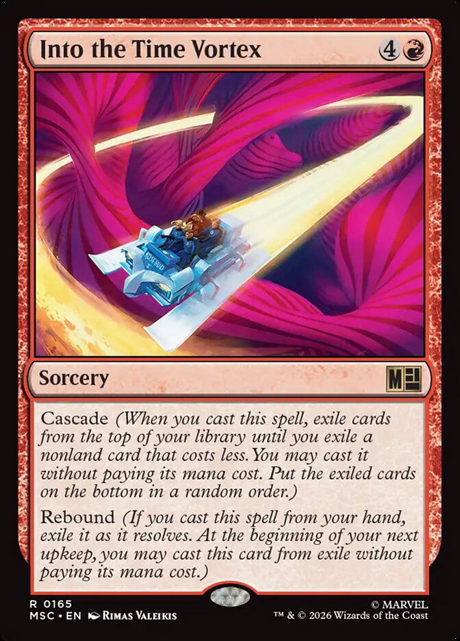 Into the Time Vortex (165) - Marvel Super Heroes Commander (MSC)