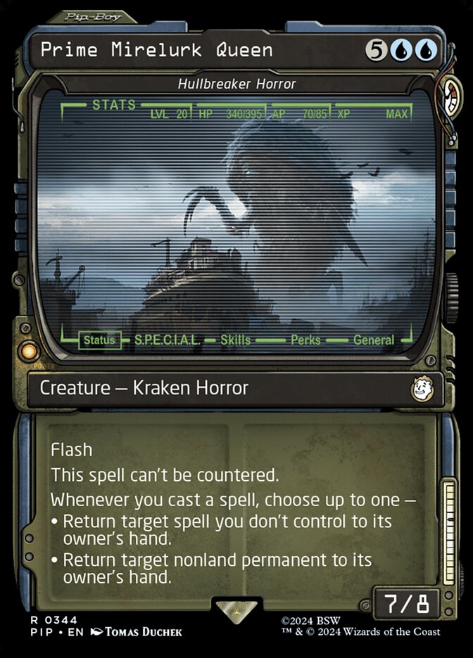 Hullbreaker Horror - [Foil, Showcase] Fallout (PIP)