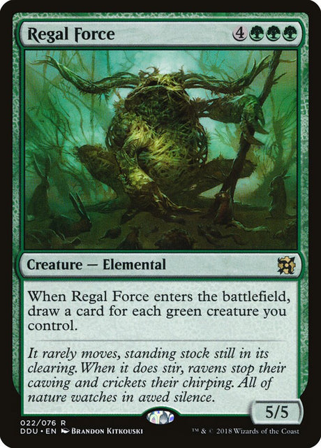 Regal Force (22) - Duel Decks: Elves vs. Inventors (DDU)