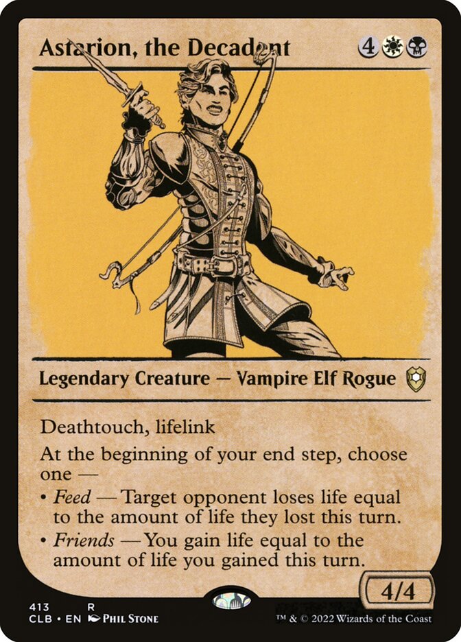 Astarion, the Decadent (413) - Commander Legends: Battle for Baldur's Gate (CLB)