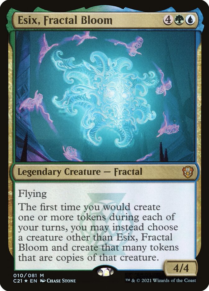 Esix, Fractal Bloom (10) - Commander 2021 (C21)