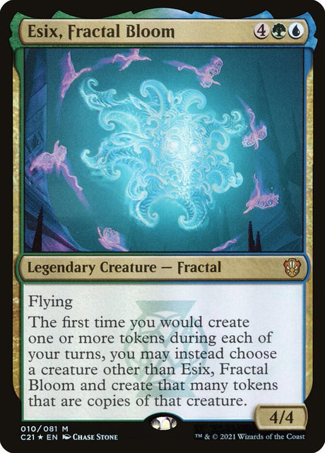 Esix, Fractal Bloom (10) - Commander 2021 (C21)