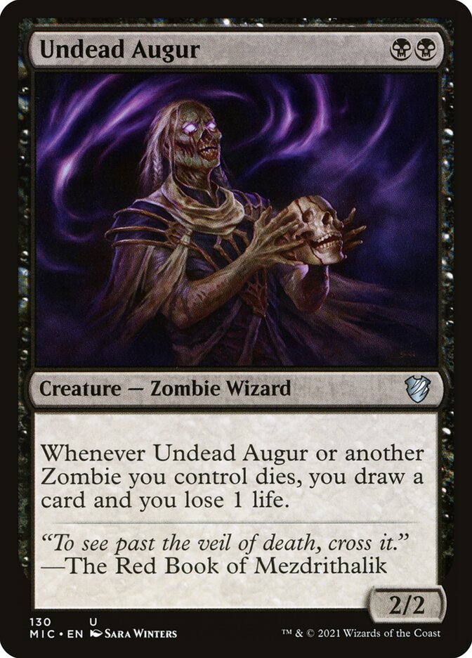 Undead Augur (130) - Midnight Hunt Commander (MIC)