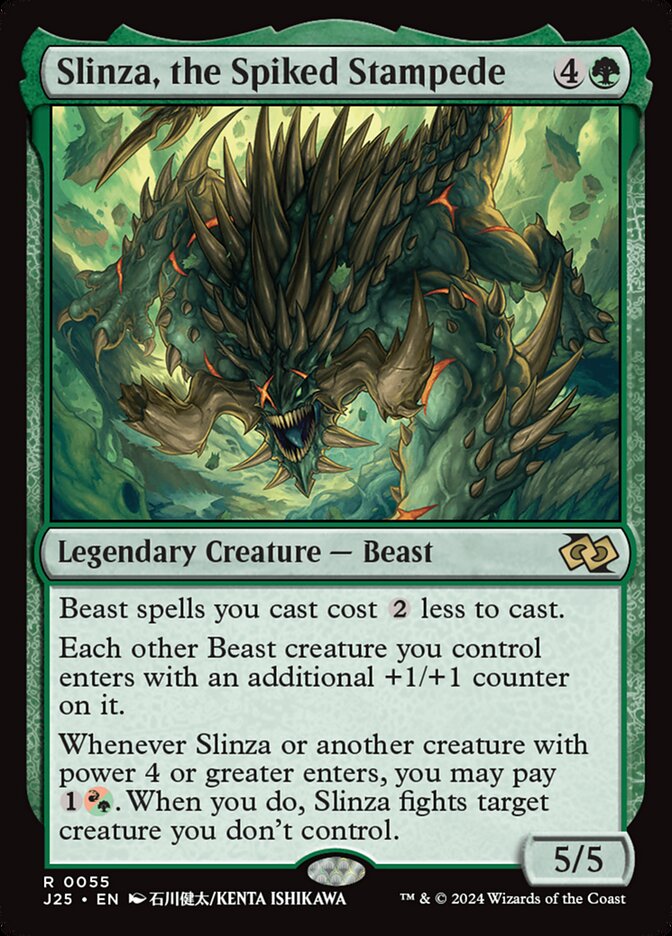 Slinza, the Spiked Stampede - Foundations Jumpstart (J25)