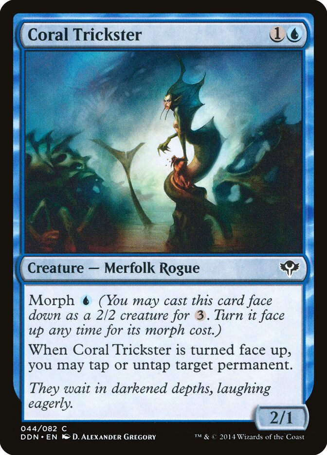 Coral Trickster (44) - Duel Decks: Speed vs. Cunning (DDN)