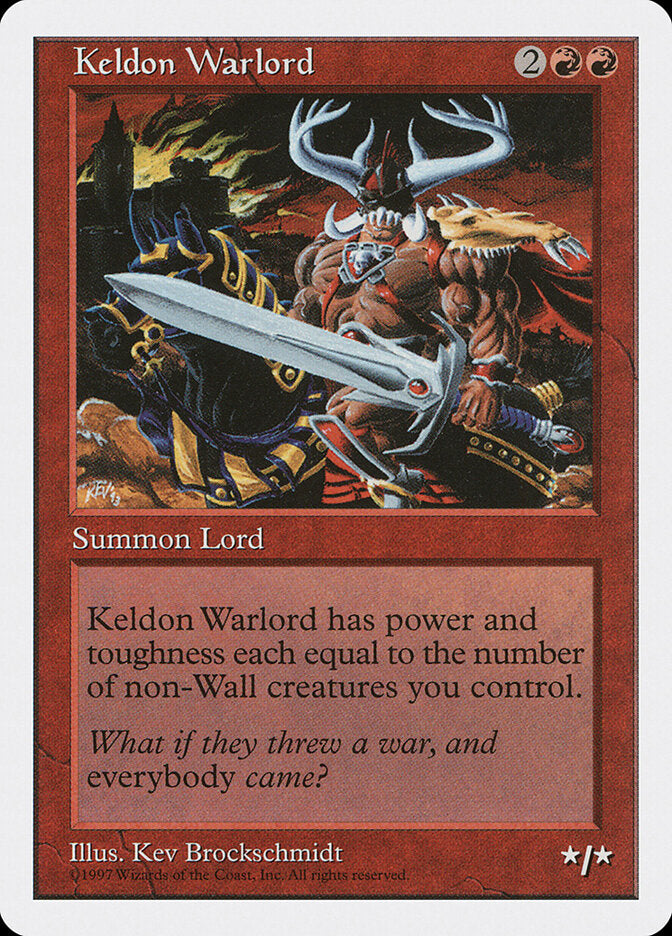 Keldon Warlord (247) - Fifth Edition (5ED)