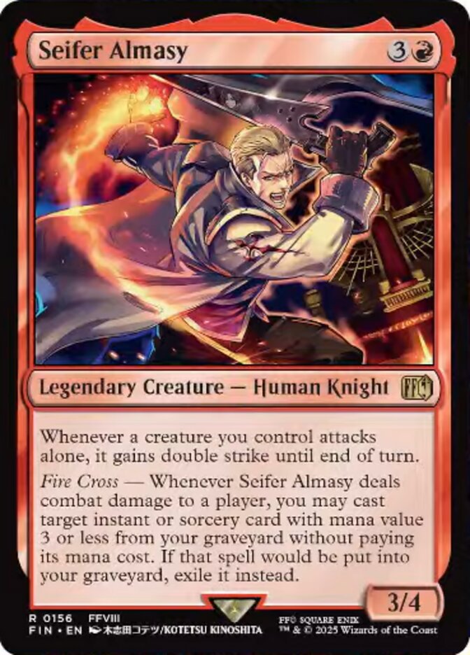 Seifer Almasy (156) - [Foil] Final Fantasy (FIN)