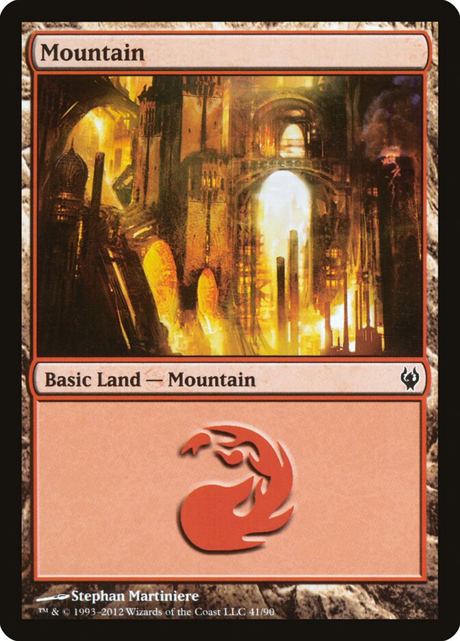Mountain (41) - Duel Decks: Izzet vs. Golgari (DDJ)