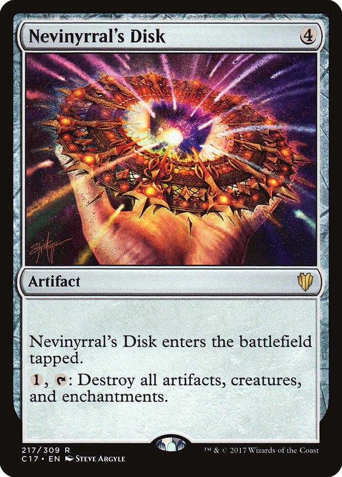 Nevinyrral's Disk (217) - Commander 2017 (C17)