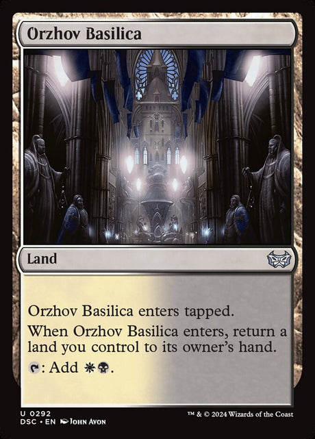 Orzhov Basilica (292) - Duskmourn: House of Horror Commander (DSC)
