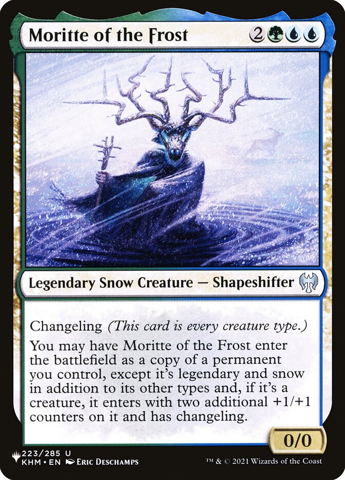 Moritte of the Frost (KHM-223) - The List (PLST)