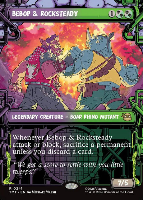 Bebop & Rocksteady (241) - Teenage Mutant Ninja Turtles (TMT)
