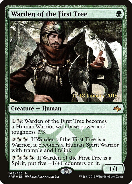 Warden of the First Tree (143s) - Fate Reforged Promos (PFRF)