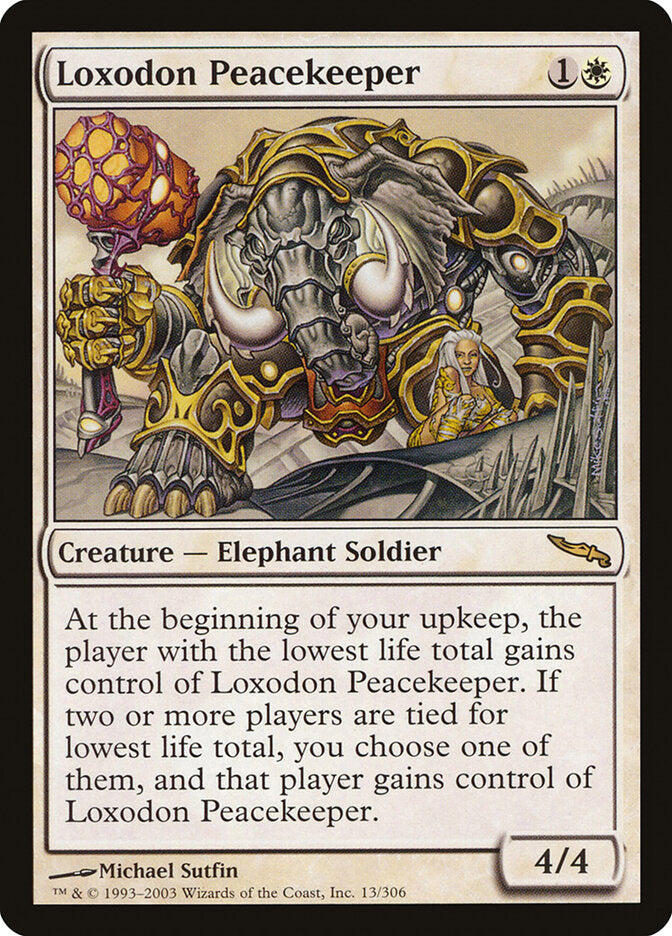 Loxodon Peacekeeper (13) - Mirrodin (MRD)