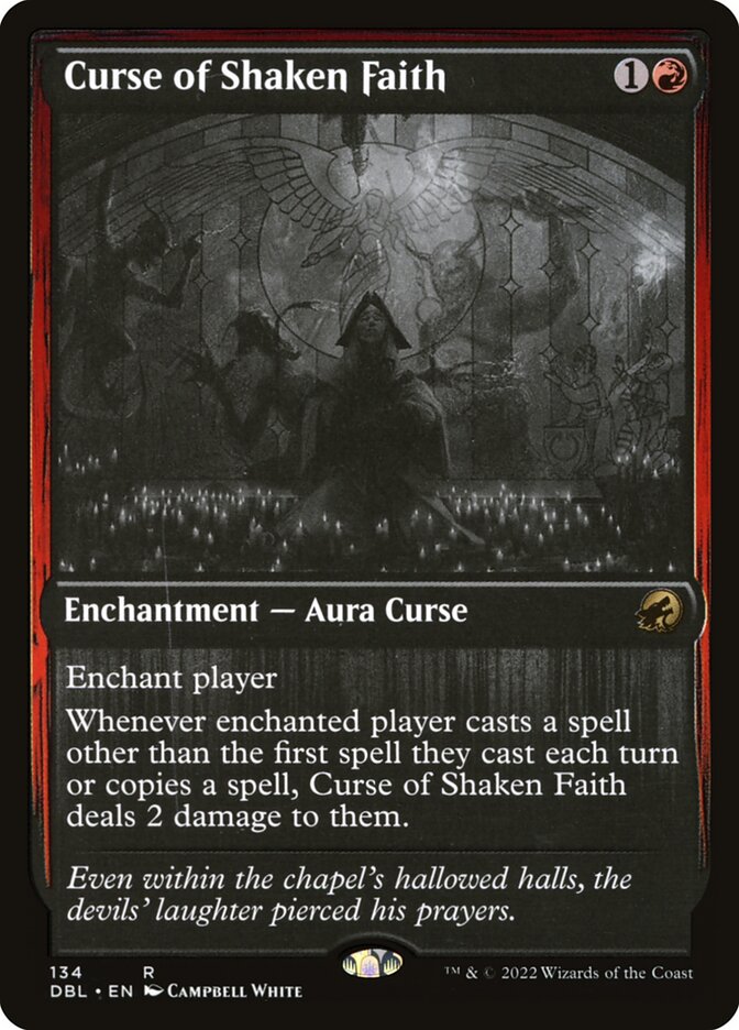Curse of Shaken Faith - Innistrad: Double Feature (DBL)