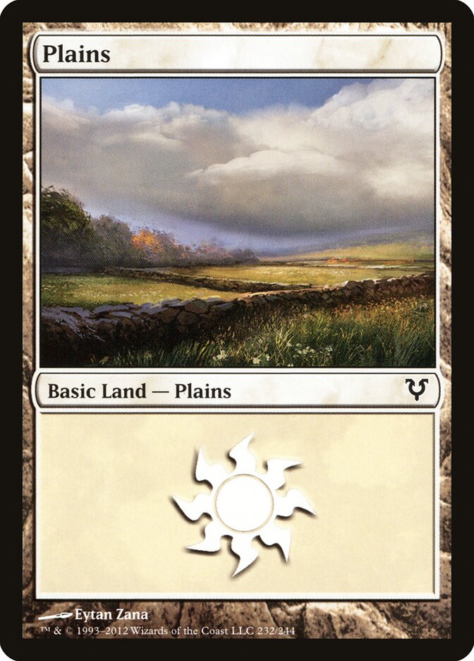 Plains (232) - Avacyn Restored (AVR)