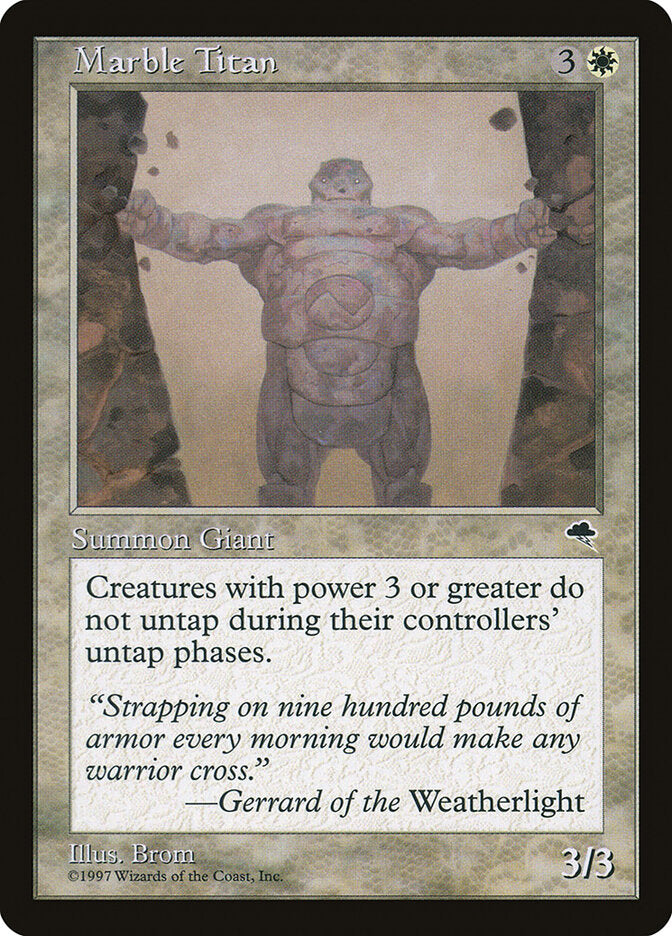 Marble Titan (28) - Tempest (TMP)