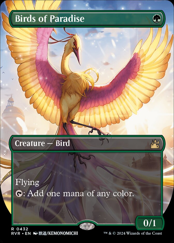 Birds of Paradise (432) - Ravnica Remastered (RVR)