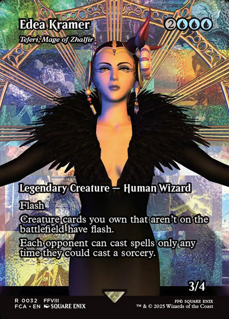 Edea Kramer - Teferi, Mage of Zhalfir (32) - Final Fantasy: Through the Ages (FCA)
