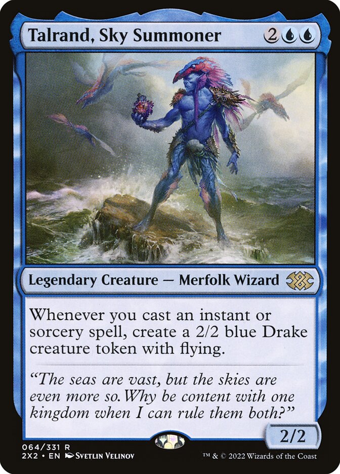 Talrand, Sky Summoner (64) - Double Masters 2022 (2X2)