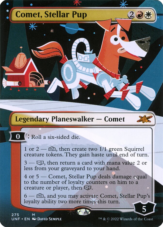 Comet, Stellar Pup (275) - Unfinity (UNF)