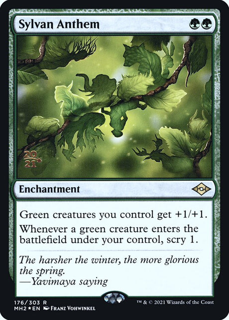 Sylvan Anthem (176s) - Modern Horizons 2 Promos (PMH2)