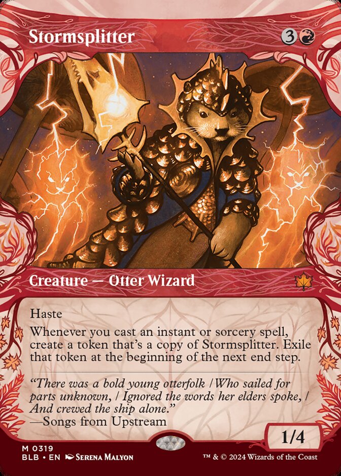 Stormsplitter - [Foil, Showcase] Bloomburrow (BLB)