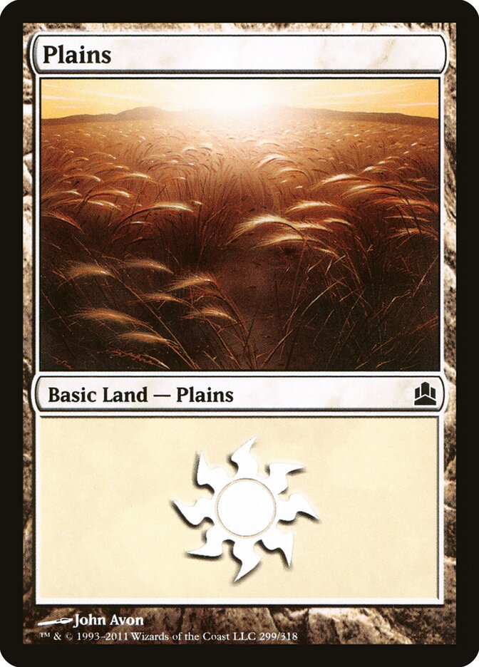 Plains (299) - Commander 2011 (CMD)