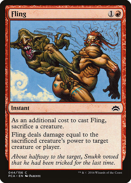 Fling (44) - Planechase Anthology (PCA)