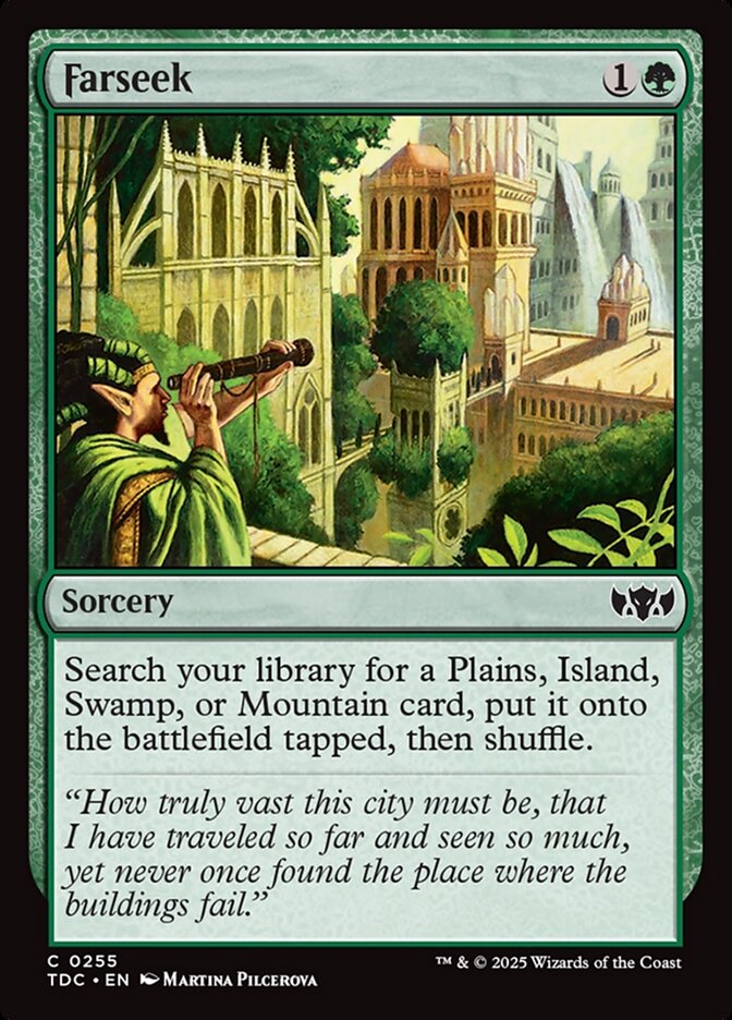 Farseek - Tarkir: Dragonstorm Commander (TDC)