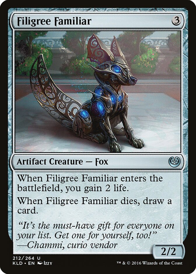 Filigree Familiar (212) - Kaladesh (KLD)