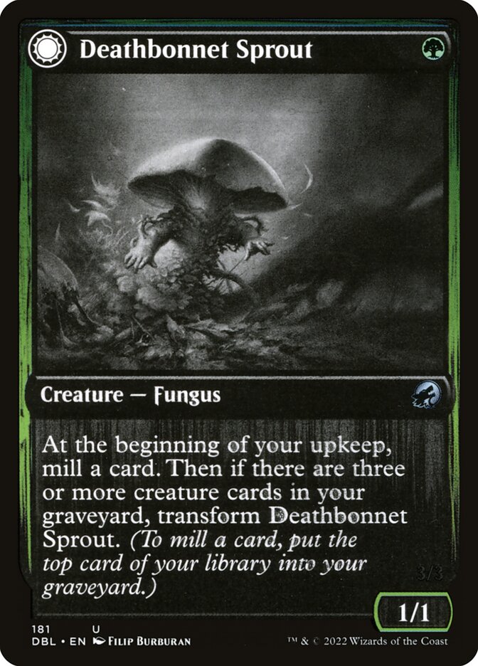 Deathbonnet Sprout // Deathbonnet Hulk - [Foil] Innistrad: Double Feature (DBL)