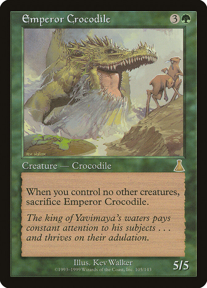 Emperor Crocodile (105) - Urza's Destiny (UDS)
