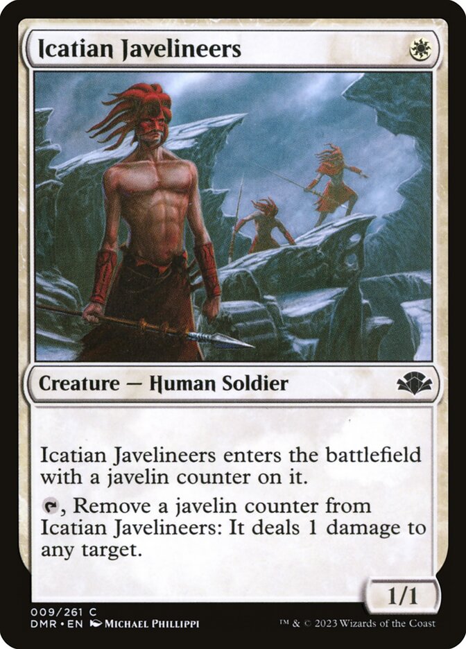 Icatian Javelineers (9) - Dominaria Remastered (DMR)