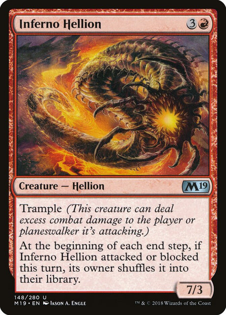 Inferno Hellion (148) - Core Set 2019 (M19)