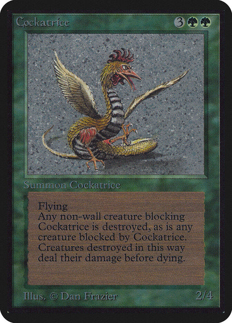Cockatrice (189) - Limited Edition Alpha (LEA)