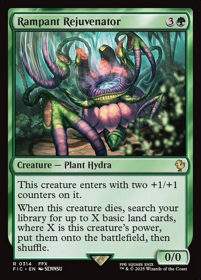 Rampant Rejuvenator (314) - [Surge Foil] Final Fantasy Commander (FIC)