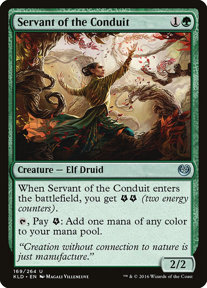 Servant of the Conduit (169) - Kaladesh (KLD)