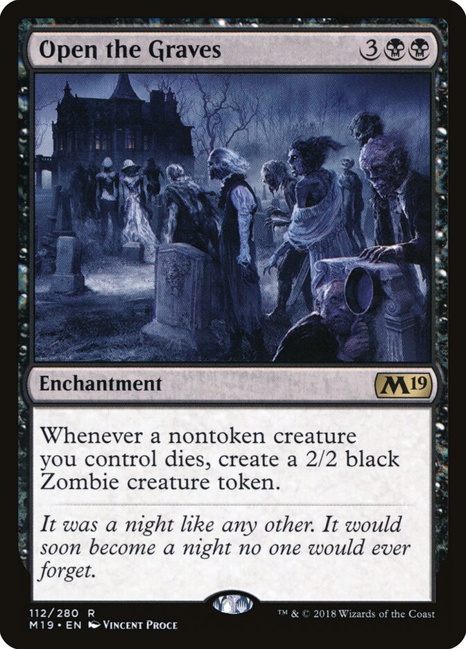 Open the Graves (112) - Core Set 2019 (M19)