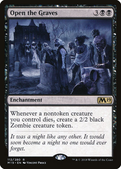 Open the Graves (112) - Core Set 2019 (M19)