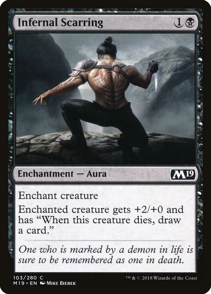 Infernal Scarring (103) - Core Set 2019 (M19)