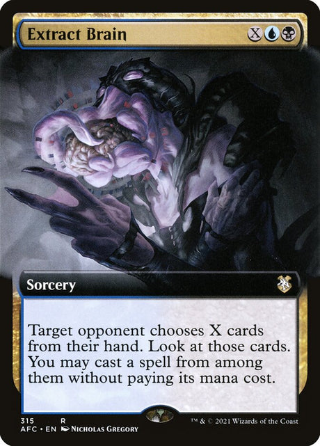Extract Brain (315) - Forgotten Realms Commander (AFC)