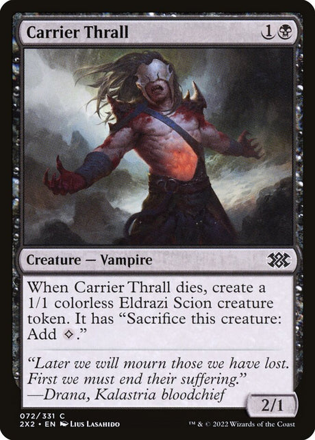 Carrier Thrall (72) - Double Masters 2022 (2X2)