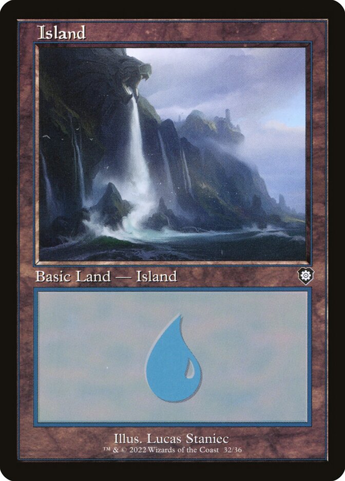 Island (32) - The Brothers' War Commander (BRC)