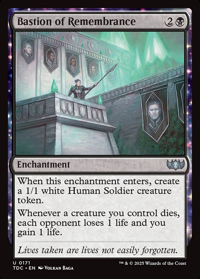 Bastion of Remembrance (171) - Tarkir: Dragonstorm Commander (TDC)